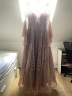 Grote roze galajurk, Kleding | Dames, Gelegenheidskleding, Galajurk, Zo goed als nieuw, Roze, Ophalen