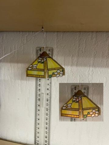 poppenhuis Bodo Hennig Tiffany plafondlamp (nr 6310) beschikbaar voor biedingen