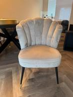 Richmond Interiors- 4 eetkamerstoelen Khaki Velvet., Huis en Inrichting, Ophalen, Zo goed als nieuw