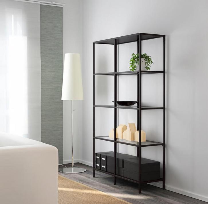 Stellingkast Ikea VITTSJÖ, Huis en Inrichting, Kasten | Stellingkasten, Zo goed als nieuw, Ophalen