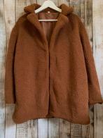 Nieuwe bruine teddy jas (Maat M), Verzenden, Nieuw, Maat 38/40 (M), Bruin
