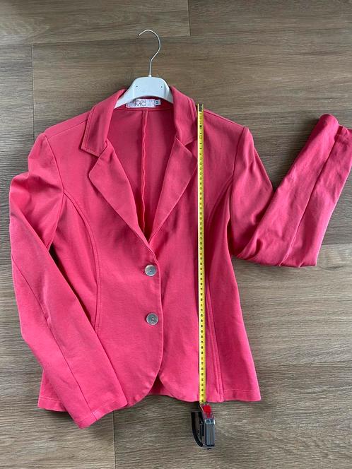 Leuk roze jasje maat M van Studio Mo, Kleding | Dames, Jasjes, Kostuums en Pakken, Gedragen, Jasje, Maat 38/40 (M), Roze, Ophalen of Verzenden