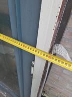 Merbau deur met kozijn buiten deur, Ophalen, Gebruikt, 80 tot 100 cm, Buitendeur
