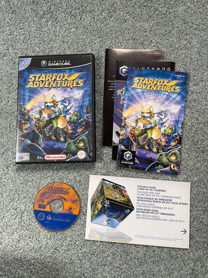 Starfox Adventures met garantie, Spelcomputers en Games, Games | Nintendo GameCube, Zo goed als nieuw, Avontuur en Actie, 1 speler