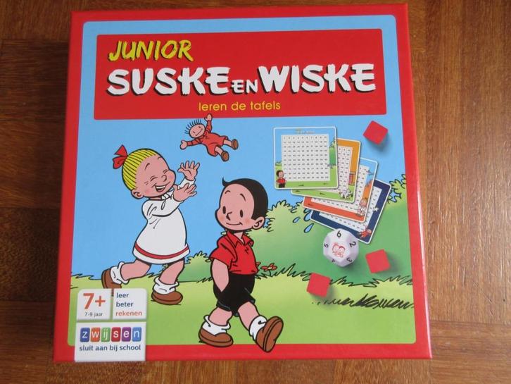 Junior Suske en Wiske leren de tafels, Kinderen en Baby's, Speelgoed | Educatief en Creatief, Gebruikt, Puzzelen, Rekenen, Ontdekken