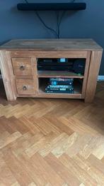Teakhouten tv-kast en open kast/room divider, Huis en Inrichting, Ophalen, 50 tot 100 cm, Zo goed als nieuw, Minder dan 100 cm