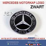 Motorkap LOGO ZWART EMBLEEM W176 W117 W205 W212 W213 W222 W1, Auto-onderdelen, Nieuw, Ophalen of Verzenden, Mercedes-Benz
