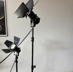 Besslink Theater achtige lampen op statief, Ophalen, Gebruikt, 200 cm of meer, Metaal