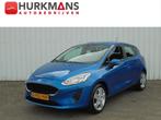 Ford Fiesta 1.1 85PK 5DRS TREND CRUISE / NAVI NL-AUTO, Stof, Gebruikt, Blauw, Origineel Nederlands