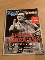 Franstalig Rolling Stone magazine met Johnny Cash, Boeken, Ophalen of Verzenden, Zo goed als nieuw, Muziek, Film of Tv