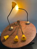 Retro tafellampen en een plafondlamp., Ophalen of Verzenden, Gebruikt, Retro, 50 tot 75 cm