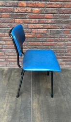 gispen 1231, Huis en Inrichting, Stoelen, Gispen, Blauw, Metaal, Zo goed als nieuw