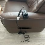 Gebruikte leren sta-op stoel, Huis en Inrichting, Fauteuils, Ophalen, Gebruikt, Leer, 75 tot 100 cm