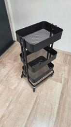 Raskog ikea trolly zwart, Ophalen of Verzenden, Zo goed als nieuw