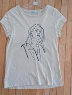 Bijna nieuw T shirt costes mt xs, Beige, Ophalen of Verzenden, Zo goed als nieuw, Korte mouw