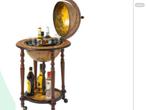 Wereldbol globe bar, Huis en Inrichting, Ophalen, Zo goed als nieuw