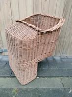 Rieten fietszitje achterop kind, Ophalen, Gebruikt