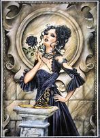 Legpuzzel 1.000 st. Black Rose - Gothic Collection, Hobby en Vrije tijd, Denksport en Puzzels, Ophalen, 500 t/m 1500 stukjes, Gebruikt