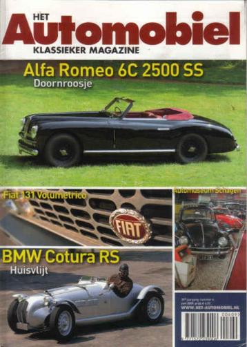Automobiel 6 2009 : Fiat 131 2000 TC - Alfa Romeo 6C - BMW beschikbaar voor biedingen
