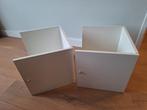 2 witte inzetkastjes IKEA Expedit/Kallax, Ophalen, Zo goed als nieuw