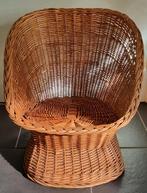 Vintage rotan kinder strandstoel, Ophalen of Verzenden, Gebruikt, Stoel(en)