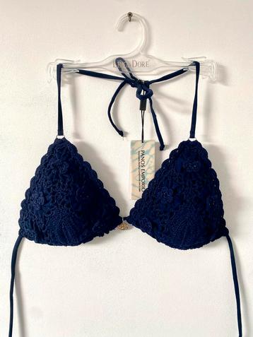 Blauwe Bikini Top - Panos Emporio beschikbaar voor biedingen