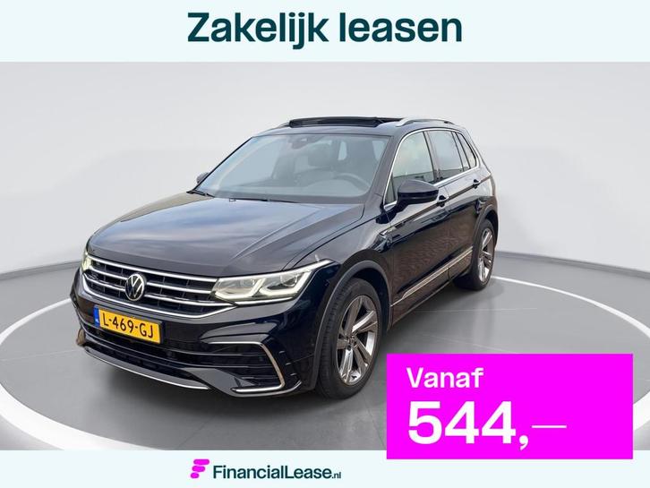 Volkswagen Tiguan 1.5TSI/150PK R-Line DSG · Panoramdak · N, Auto's, Volkswagen, Bedrijf, Lease, Financial lease, Tiguan, 4x4, ABS