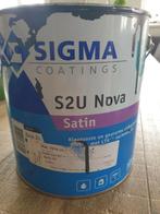 Te koop Sigma S2u Nova Satin watergedragen zijdeglans lak, Minder dan 5 liter, Ophalen, Nieuw, Lak