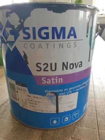 Te koop Sigma S2u Nova Satin watergedragen zijdeglans lak beschikbaar voor biedingen