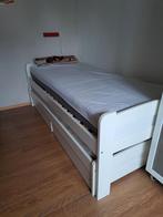 Onderschuifbed logeerbed eenpersoonsbed bedbank, 90 cm, Gebruikt, Ophalen of Verzenden, 210 cm