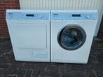 Miele set wasmachine 1600 toeren /warmtepompdroger 8 kilo A+, 6 tot 8 kg, Gebruikt, Ophalen of Verzenden, Voorlader