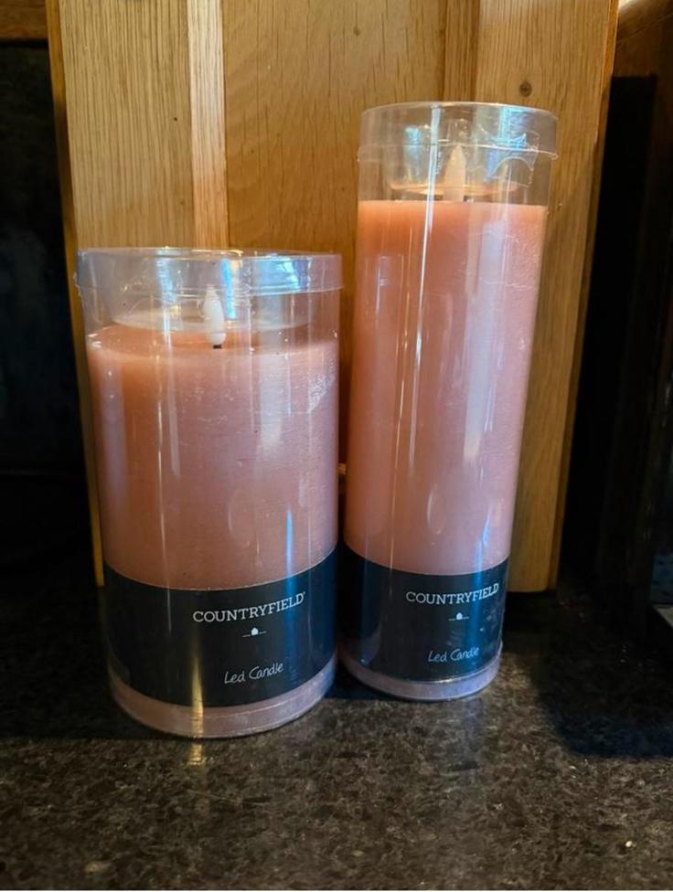 Nieuwe Countryfield led kaarsen, Ophalen, Nieuw, Overige materialen, Minder dan 25 cm