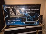 Quantis LSW-1 3D Soundsysteem, Blu-ray-speler, Zo goed als nieuw, 5.1-systeem, 40 tot 70 watt