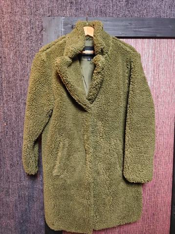 Urban Classics Boucle Jas - Maat L - Groen beschikbaar voor biedingen