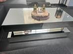 Glazen salontafel, Huis en Inrichting, Ophalen, 100 tot 150 cm, 50 tot 100 cm, Minder dan 50 cm