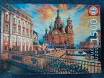 Educa,  Sint Petersburg 1500 stukjes, Ophalen of Verzenden, 500 t/m 1500 stukjes, Zo goed als nieuw, Legpuzzel
