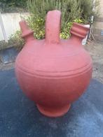Terra cotta vaas  kruik, Tuin en Terras, Bloempotten, Tuin, Rond, Ophalen of Verzenden, Minder dan 25 cm