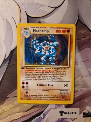 Machamp Holo 8/102 Base Set 1999 Wotc beschikbaar voor biedingen