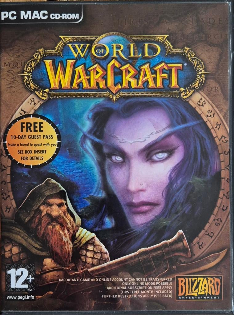 World of Warcraft #g003#2V, Spelcomputers en Games, Games | Pc, 1 speler, Eén computer, Ophalen of Verzenden, Zo goed als nieuw