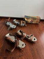 Krabbetjes schaatsen kind verstelbare dubbelglijders 2 paar, Ophalen of Verzenden, Overige typen, Overige merken