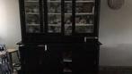 Buffet kast zwart, Huis en Inrichting, Kasten | Buffetkasten, Ophalen, Gebruikt, 25 tot 50 cm, 200 cm of meer