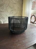 Hanglamp Nezha Zwart lampenkap kwantum, Huis en Inrichting, Lampen | Lampenkappen, Ophalen, 25 tot 50 cm, Zwart, Rond