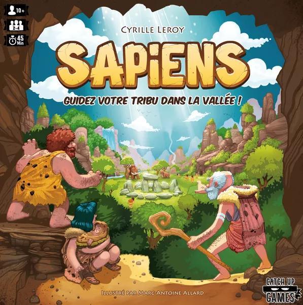 Sapiens Bordspel, Hobby en Vrije tijd, Gezelschapsspellen | Bordspellen, Zo goed als nieuw, Een of twee spelers, Drie of vier spelers