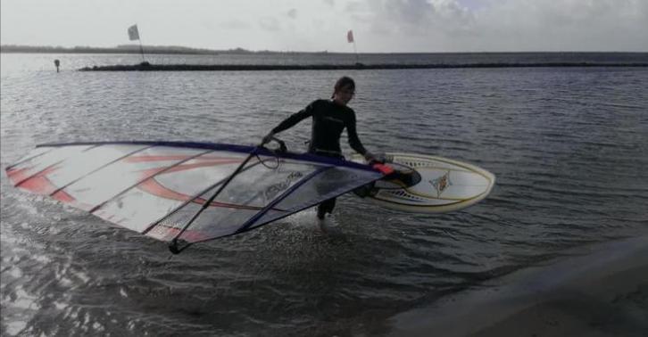 Windsurf wave setje, Watersport en Boten, Windsurfen, Gebruikt, Plank, Minder dan 5 m², Ophalen