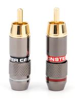 24 x Monster audio cable RCA plug verguld 6€/2stuks nieuw, Ophalen of Verzenden, Nieuw, 10 meter of meer, Interlink-kabel