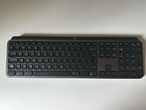 Logitech MX Keys S grijs qwerty, Computers en Software, Toetsenborden, Gebruikt, Qwerty, Draadloos, Ophalen of Verzenden