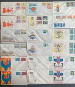 18 Eerstedagenveloppen Ned. Antillen 1968-1970, Postzegels en Munten, Postzegels | Eerstedagenveloppen, Ophalen of Verzenden, Rest van de wereld