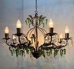 3stuks Vintage echte Murano kristallen druiven kroonluchters, Huis en Inrichting, Lampen | Kroonluchters, Ophalen of Verzenden