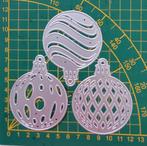 Snijmal  kerstballen, Hobby en Vrije tijd, Kaarten | Zelf maken, Ophalen of Verzenden, Zo goed als nieuw, Overige thema's, Pons of Mal