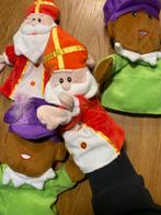 Sinterklaas & Piet Handpoppen Set - 4 stuks, Ophalen of Verzenden, Zo goed als nieuw, Overige typen